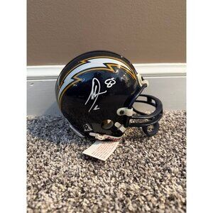 Antonio Gates signed autographed San Diego/LA Chargers Riddell Mini Helmet JSA
